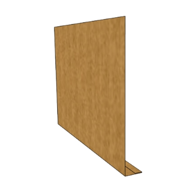 Copper fascia boards