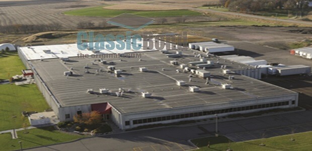 An example of a commercial application of EPDM roofing.